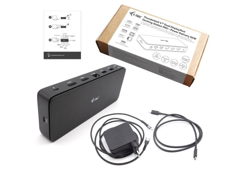 i-tec Dockingstation TB4 2x 4K Gen3, PD 92 W