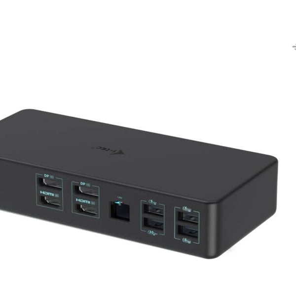 i-tec Dockingstation USB 3.0 / USB-C / TB 3 2x 4K Gen2 + PD 100 W