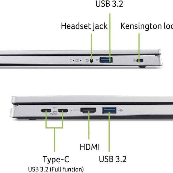 Acer Notebook Aspire Go 15 AG15-42P-R4FQ(R7 5825U, 16GB, 1TB SSD)