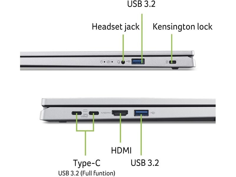 Acer Notebook Aspire Go 15 AG15-42P-R4FQ(R7 5825U, 16GB, 1TB SSD)
