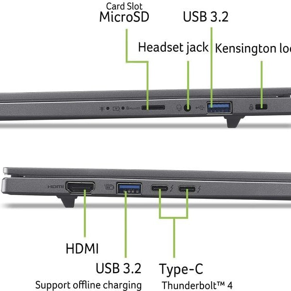 Acer Notebook Aspire 16 AI OLED (A16-52M-78VR) U7 256V, 32GB, 1TB