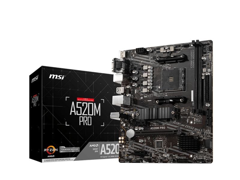 MSI Mainboard A520M PRO