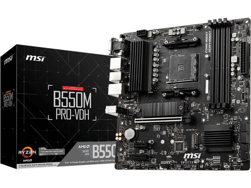 MSI Mainboard B550M Pro-VDH