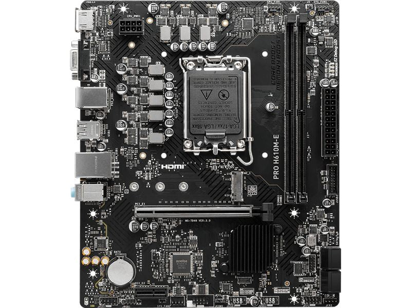 MSI Mainboard Pro H610M-E