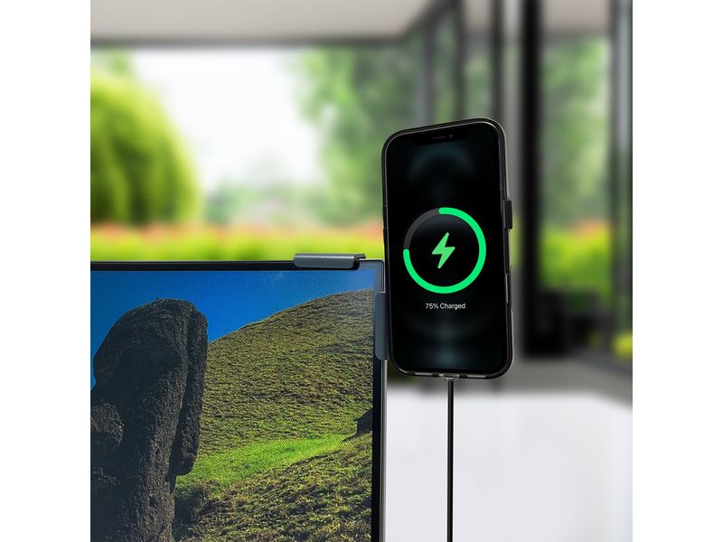 4smarts Wireless Charger Qi2 Screen Mount