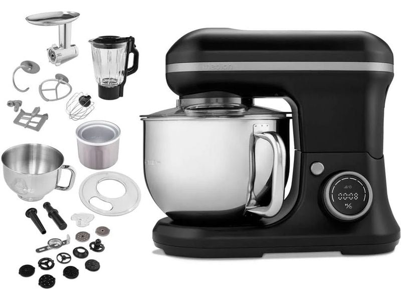 Medion Küchenmaschine 3in1, Schwarz