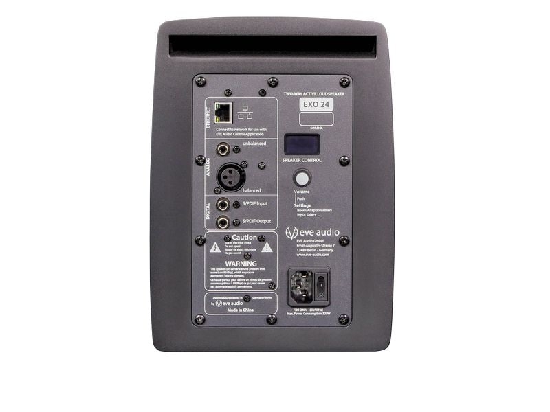 EVE Audio Studiomonitor EXO24, Schwarz