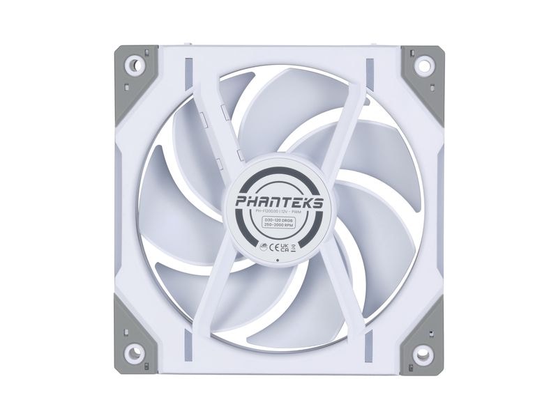 Phanteks PC-Lüfter D30-120 Weiss