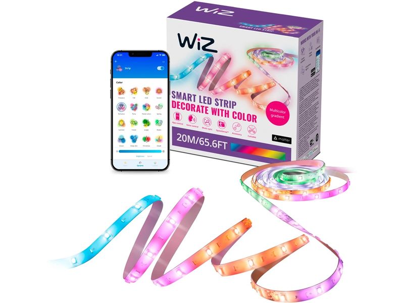 WiZ LED Stripe RGBIC 20 m
