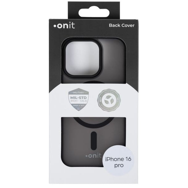 onit Back Cover Armorix iPhone 16 Pro Schwarz matt