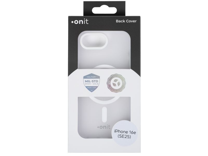 onit Back Cover Armorix iPhone 16e Weiss matt