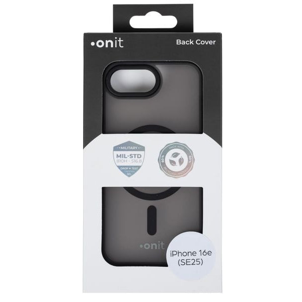 onit Back Cover Armorix iPhone 16e Schwarz matt