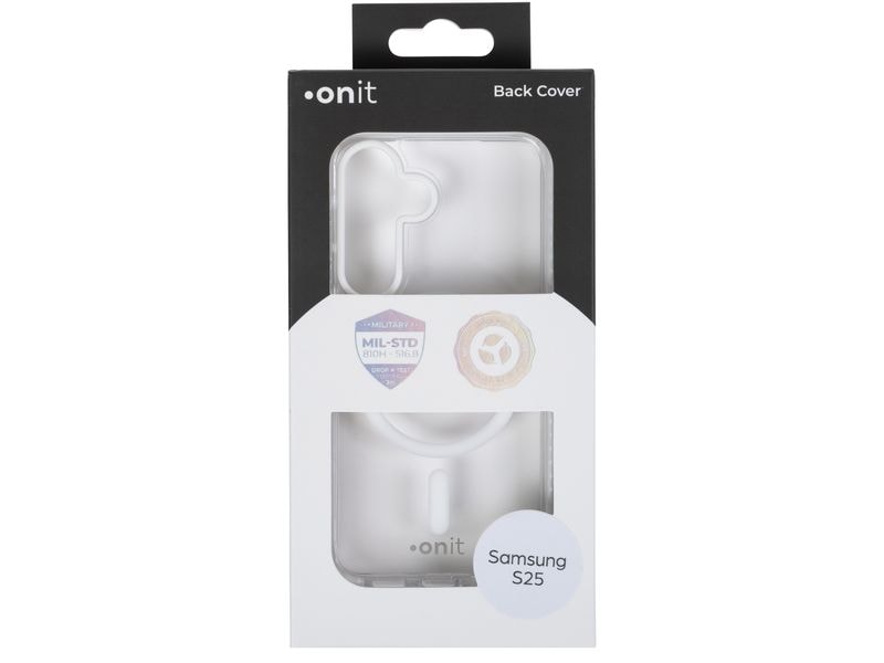 onit Back Cover Armorix Galaxy S25 Weiss transparent