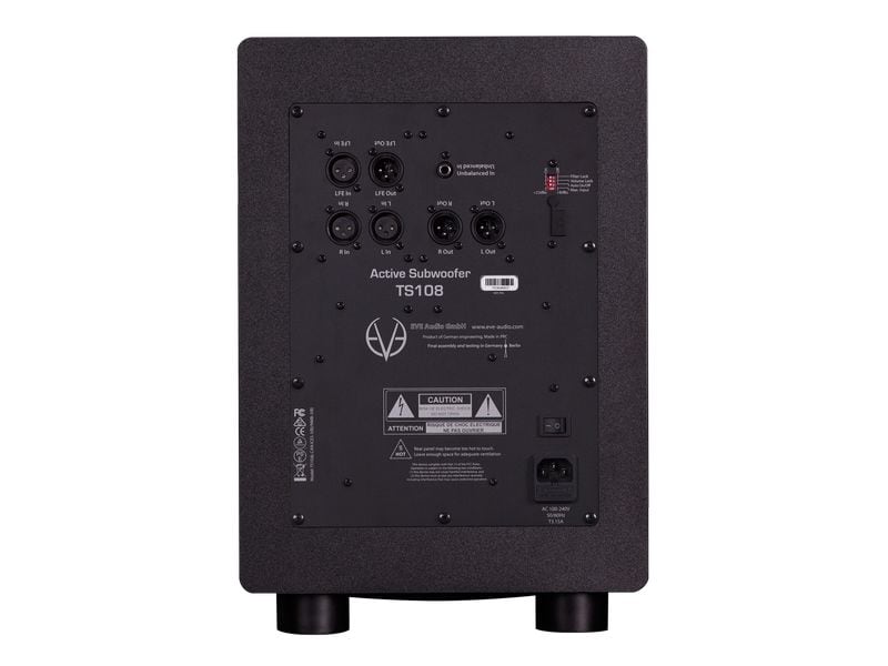 EVE Audio Subwoofer TS108 Schwarz