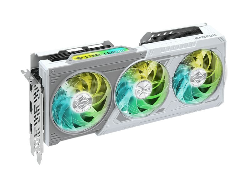 ASRock Grafikkarte AMD Radeon RX9060 XT Steel Leg 8GB OC