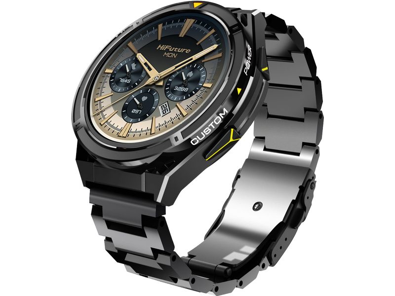 HiFuture Smartwatch Active Schwarz/Gelb