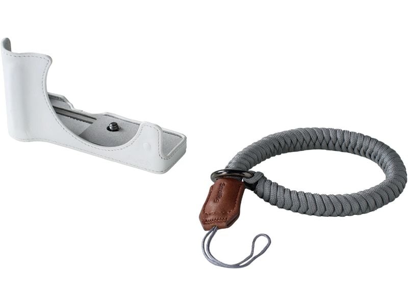 Smallrig Leather Half Case Kit Weiss