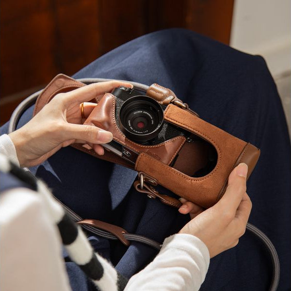 Smallrig Leather Case Kit für X half Braun