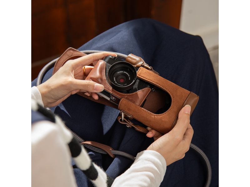 Smallrig Leather Case Kit für X half Braun