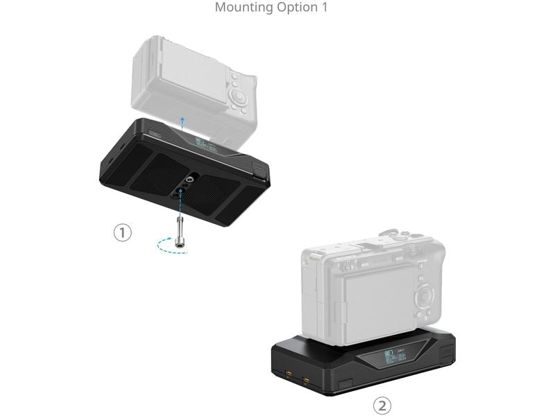 Smallrig CB75 Camera Base Battery