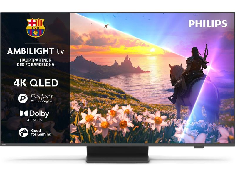 Philips TV 43PUS8600/12 43" 4K QLED Ambilight TV, 2025
