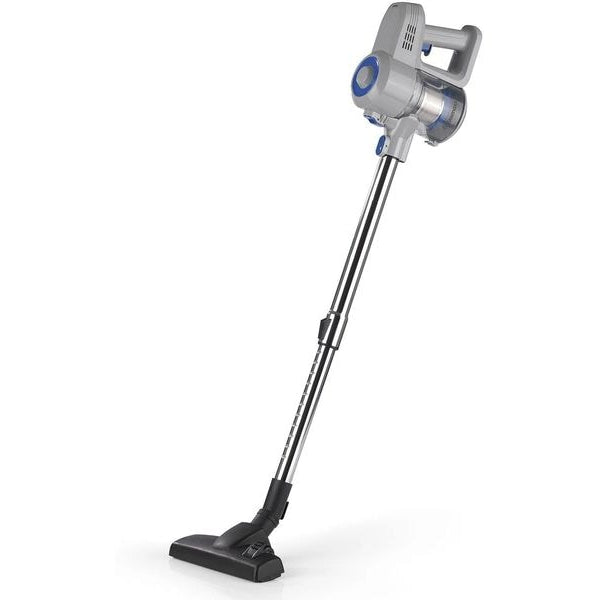 CLEANmaxx Akku-Hand- und Stielsauger Blau/Hellgrau