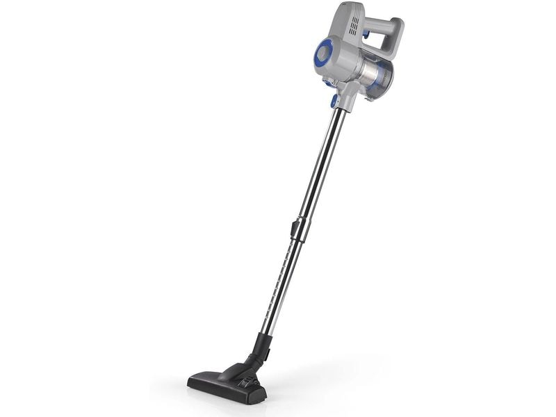 CLEANmaxx Akku-Hand- und Stielsauger Blau/Hellgrau