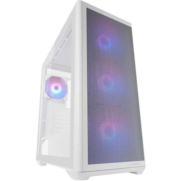 LC-Power PC-Gehäuse 811W Meshwork XL Light (LC-811W-ON) Weiss