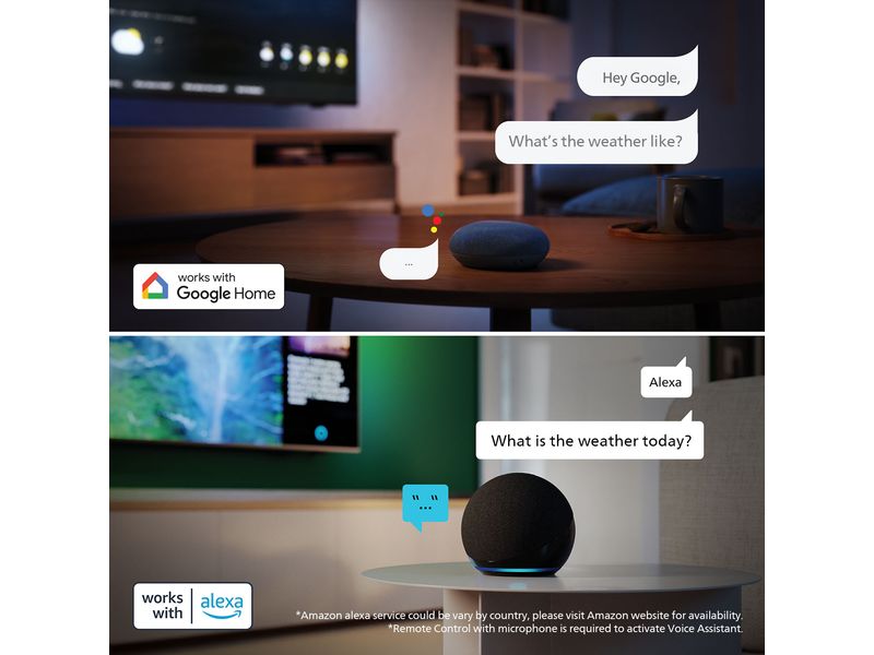 Philips TV 55PUS8500/12 55" 4K Ambilight TV, 2025