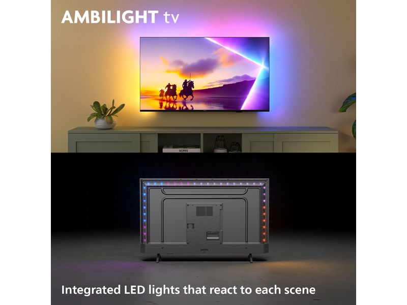 Philips TV 50PUS8500/12 50" 4K Ambilight TV, 2025