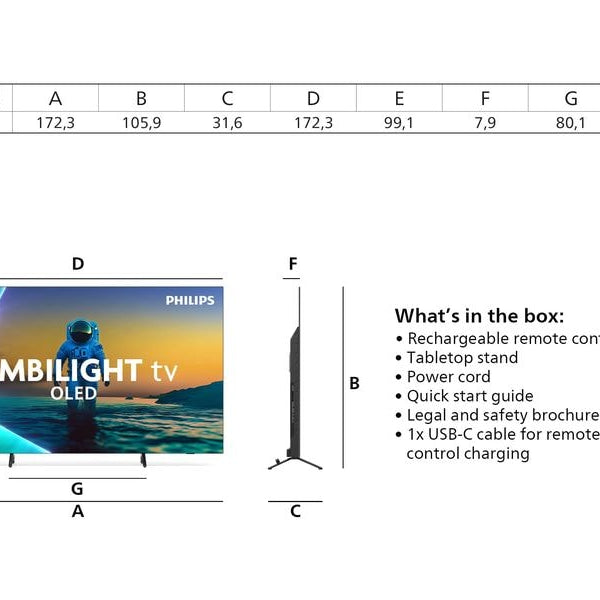 Philips TV 77OLED810/12 77
