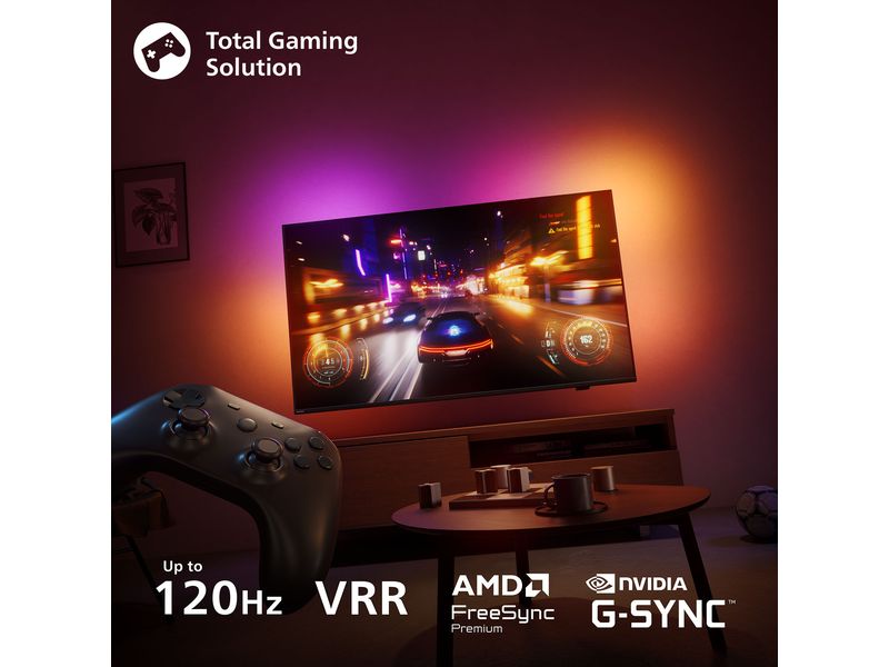 Philips TV 65OLED760/12 65" 4K OLED Ambilight TV, 2025