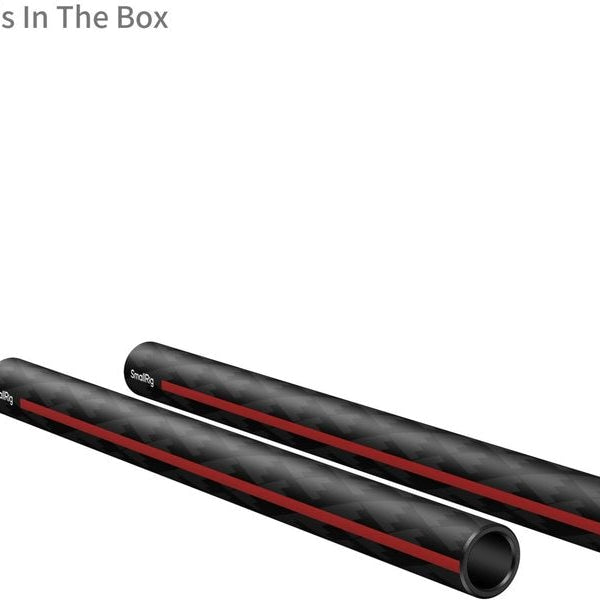 Smallrig 15 mm Carbon Fiber Rods (Paar, 8