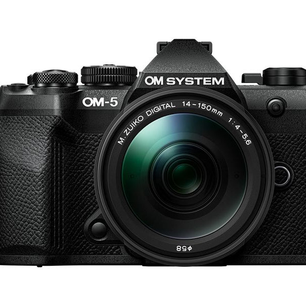 OM-System Fotokamera OM-5 II M.Zuiko Digital 14-150mm Kit Schwarz