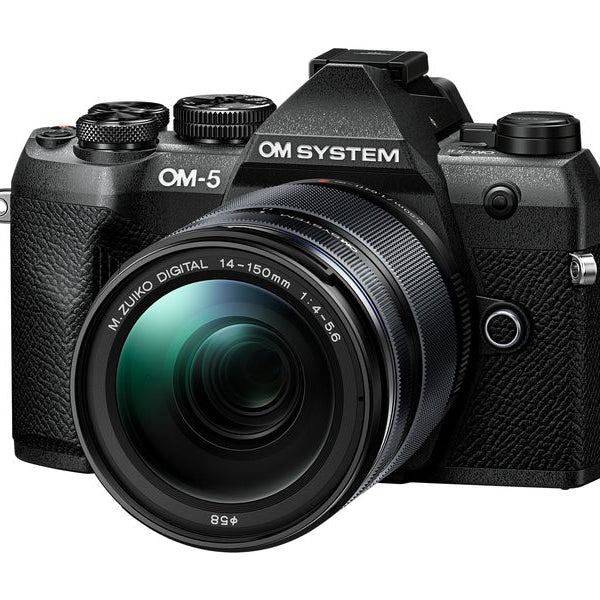 OM-System Fotokamera OM-5 II M.Zuiko Digital 14-150mm Kit Schwarz