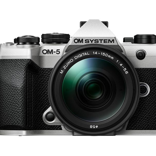 OM-System Fotokamera OM-5 II M.Zuiko Digital 14-150mm Kit Silber