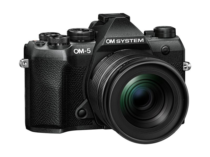 OM-System Fotokamera OM-5 II M.Zuiko Digital ED 12-45mm Kit Schwarz