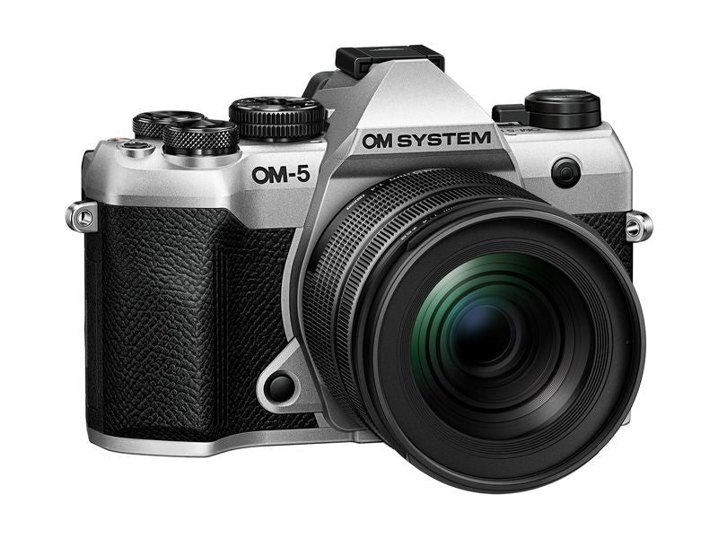OM-System Fotokamera OM-5 II M.Zuiko Digital ED 12-45mm Kit Silber