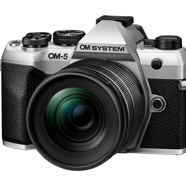 OM-System Fotokamera OM-5 II M.Zuiko Digital ED 12-45mm Kit Silber