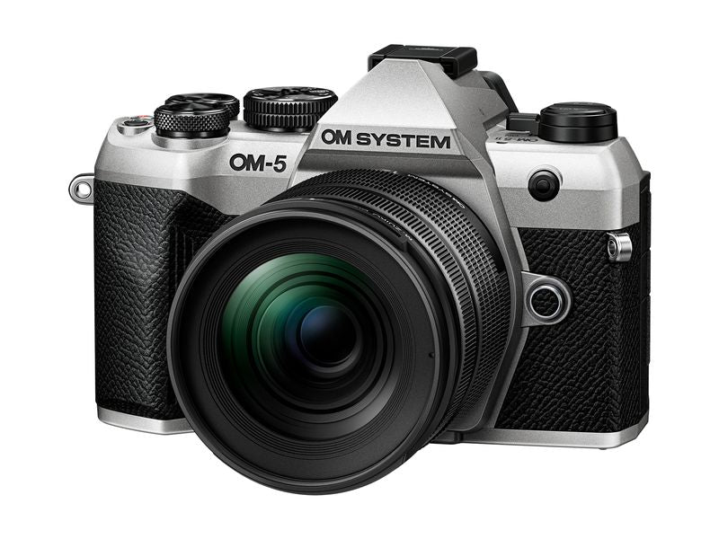 OM-System Fotokamera OM-5 II M.Zuiko Digital ED 12-45mm Kit Silber