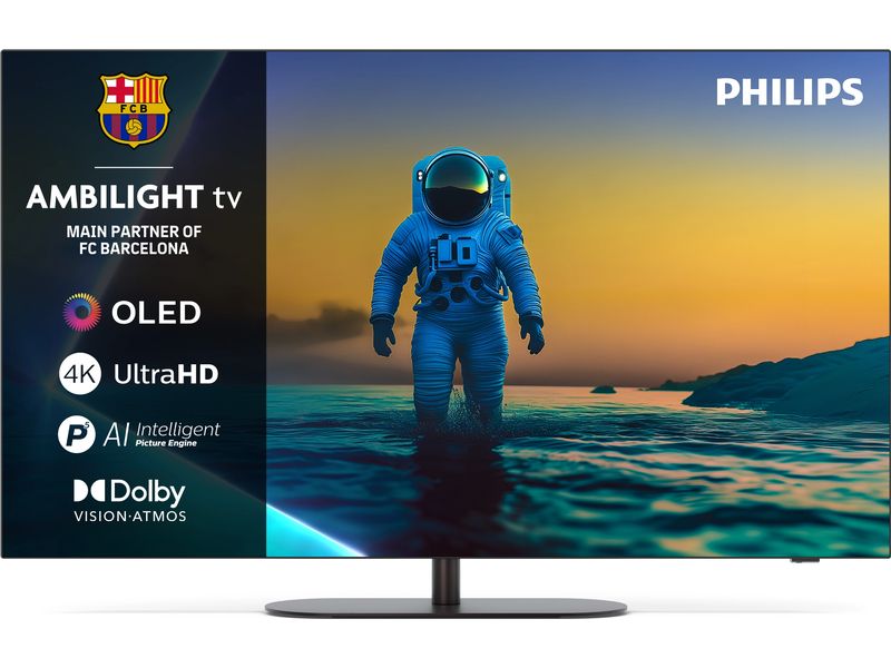 Philips TV 65OLED810/12 65" 4K OLED Ambilight TV, 2025