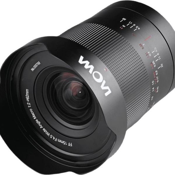 Laowa 15mm F/4.5 0.5X Weitwinkel Makro – Canon RF