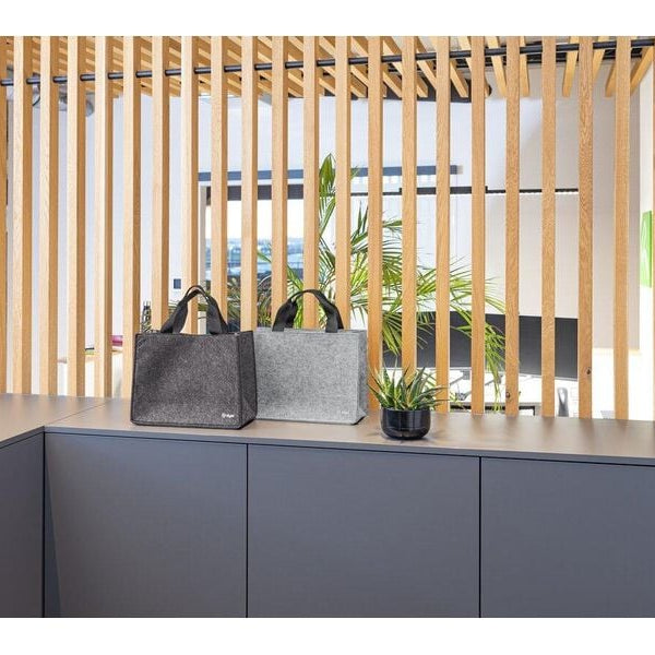 Sigel Notebooktasche Desk Sharing Bag Basic M, Hellgrau 15.4 