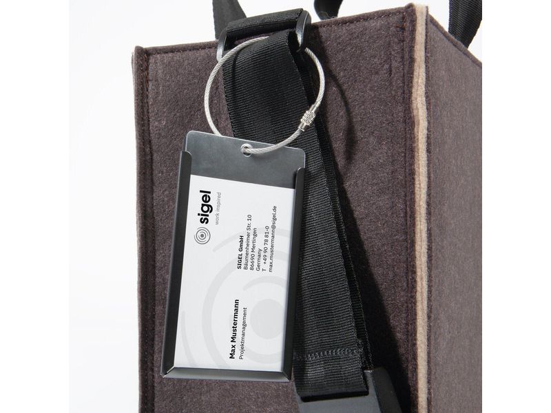 Sigel Notebooktasche Desk Sharing Bag Bicolor M,Braun/Beige 15.4 "