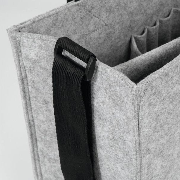 Sigel Notebooktasche Desk Sharing Bag Classic M, Hellgrau 15.4 