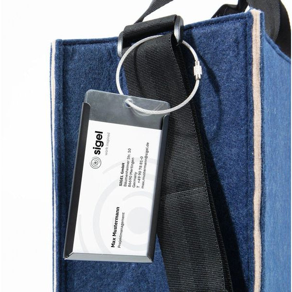 Sigel Notebooktasche Desk Sharing Bag Bicolor M, Blau/Beige 15.4 