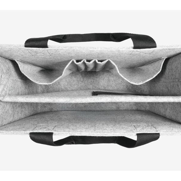 Sigel Notebooktasche Desk Sharing Bag Classic M, Hellgrau 15.4 