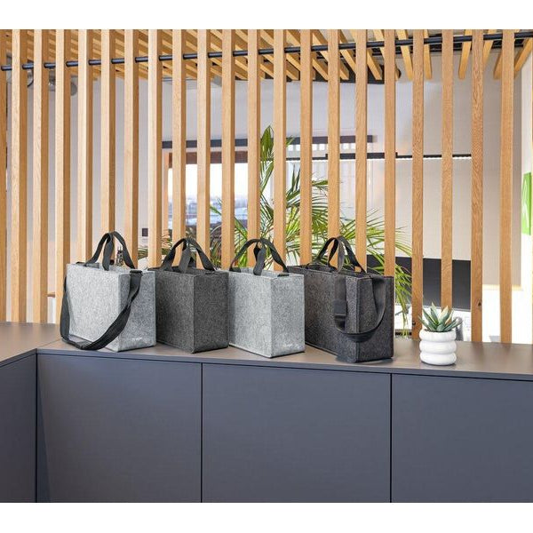 Sigel Notebooktasche Desk Sharing Bag Classic M, Hellgrau 15.4 