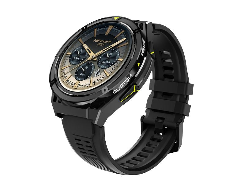 HiFuture Smartwatch Active Schwarz/Gelb