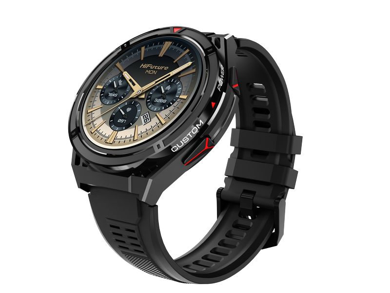 HiFuture Smartwatch Active Schwarz/Rot